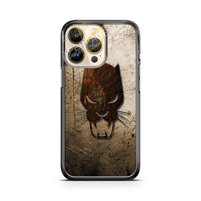 black panther logo iPhone 14 Pro Case Cover