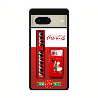 coca cola vending machine 1 google pixel 7 case cover