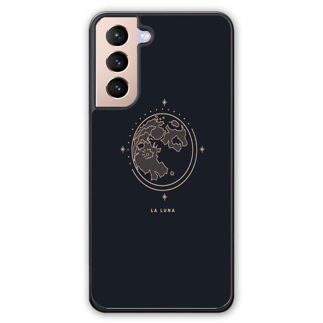 black aesthetics la luna Samsung galaxy S21 case - XPERFACE