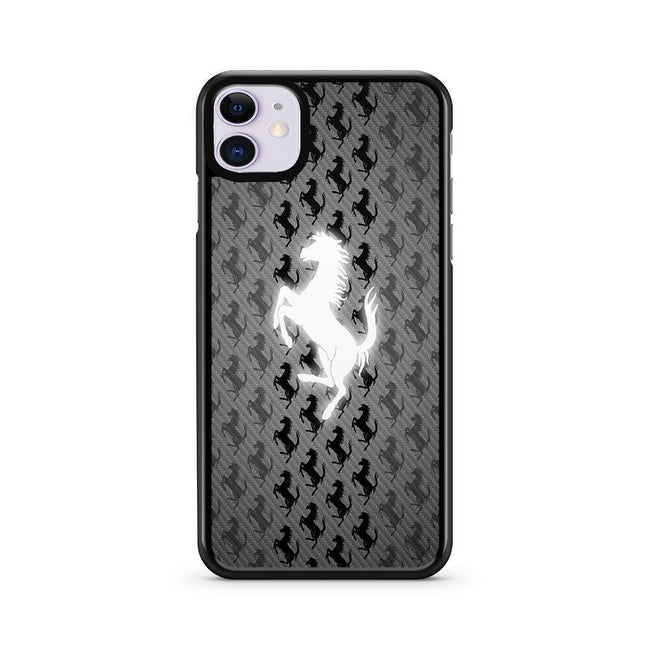 Black Ferrari iPhone 11 2D Case - XPERFACE