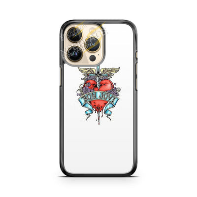 bon jove heart artwork iPhone 14 Pro Case Cover