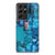 blue cola Samsung galaxy S21 Ultra case - XPERFACE