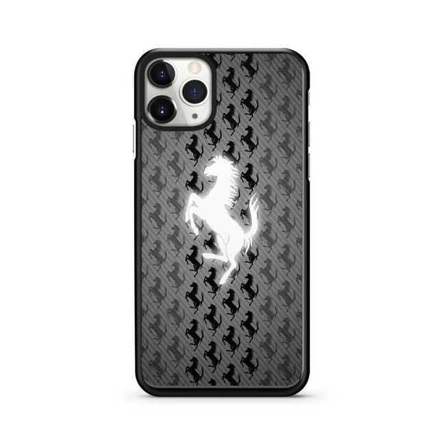 Black Ferrari iPhone 11 Pro 2D Case - XPERFACE