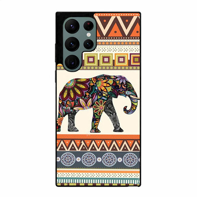 elephant aztec Samsung Galaxy S23 Ultra | Samsung Galaxy S24 Ultra case cover