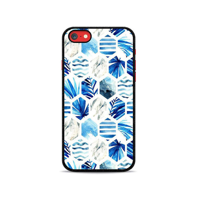 Blue Watercolor iPhone SE 2020 2D Case - XPERFACE