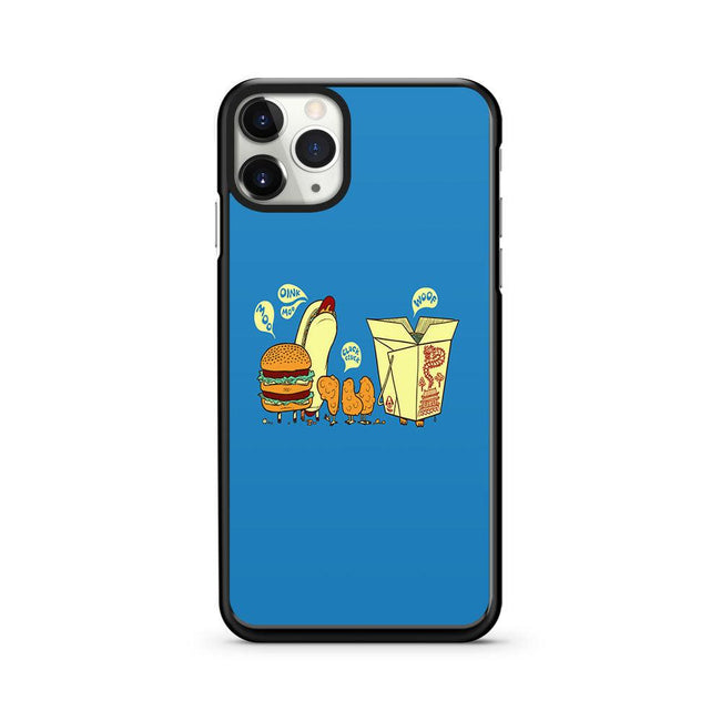 Burger Cartoon iPhone 11 Pro Max 2D Case - XPERFACE