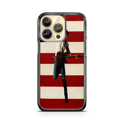 bruce springsteen jump flag iPhone 14 Pro Case Cover