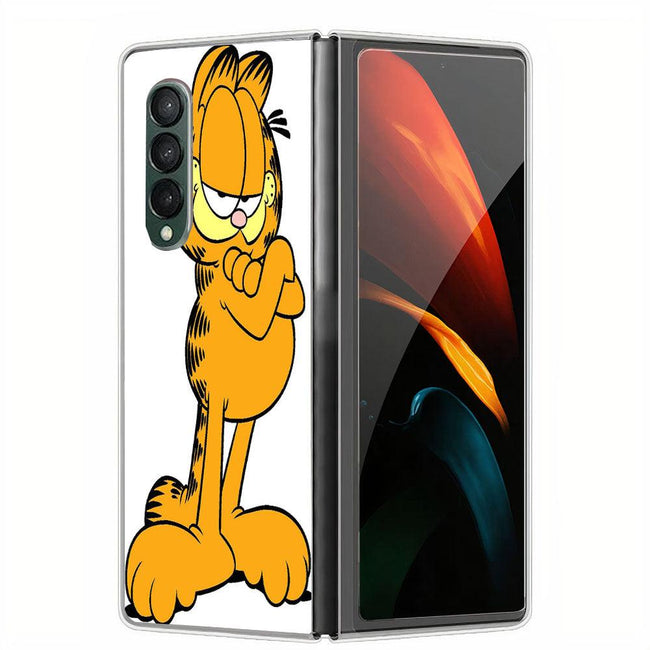 garfield (arms crossed) Samsung Galaxy Z Fold 4 | Fold 5 | Fold 6 5G Case - XPERFACE