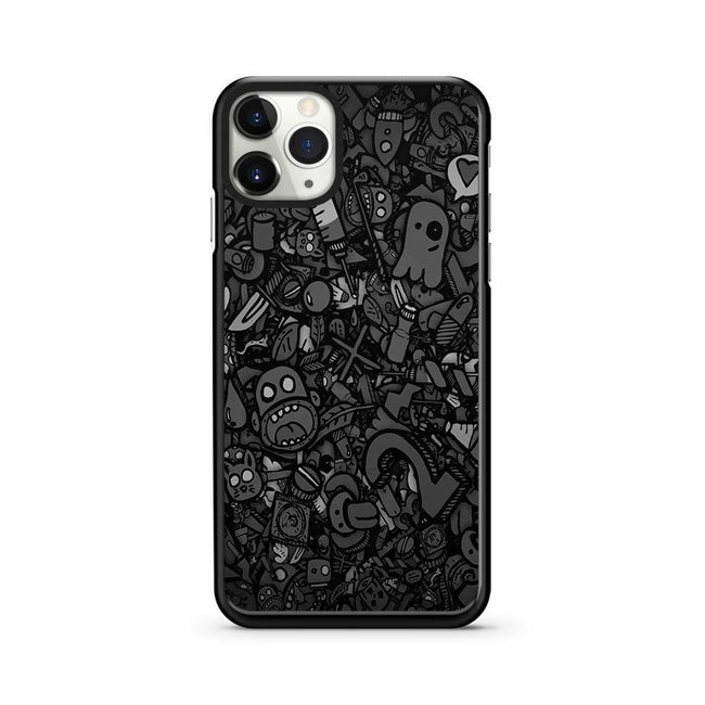 Cartoon Bnw iPhone 11 Pro Max 2D Case - XPERFACE