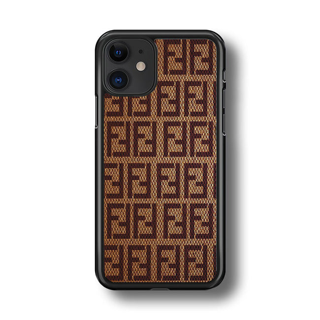 fendi brown iPhone 11 case cover