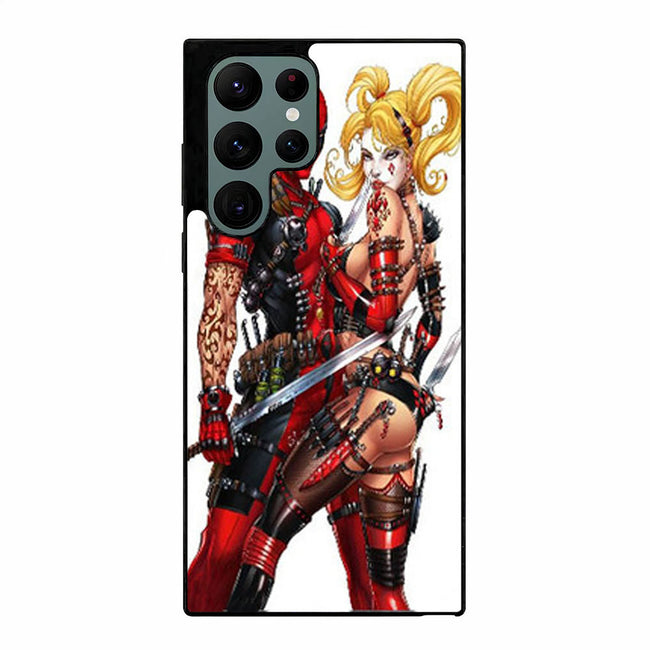 harley quinn and deadpool Samsung Galaxy S23 Ultra | Samsung Galaxy S24 Ultra case cover