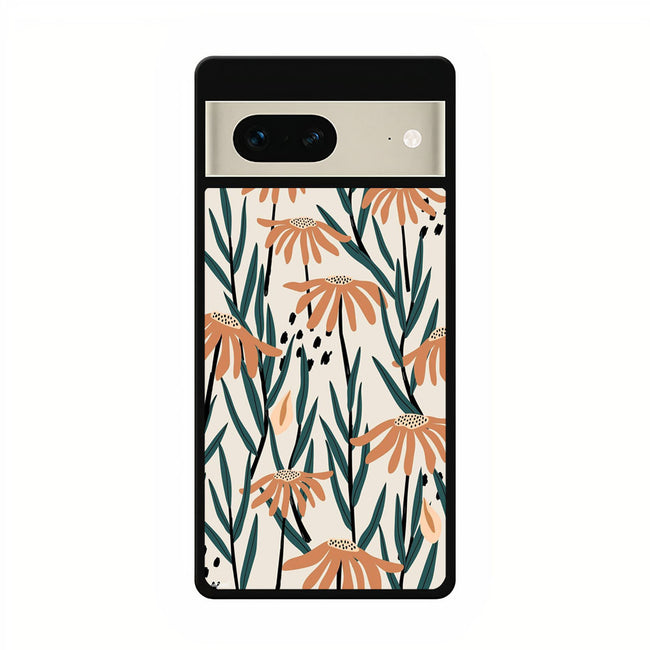 flower aesthetic google pixel 7 case cover