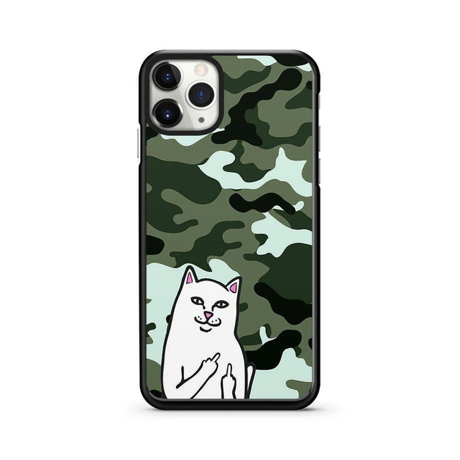 Cat With The Middle Finger iPhone 11 Pro 2D Case - XPERFACE