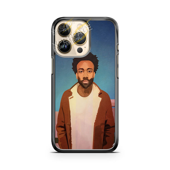 childish gambino illustration iPhone 14 Pro Case Cover