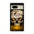 green bay packers skull 1 google pixel 7 case cover