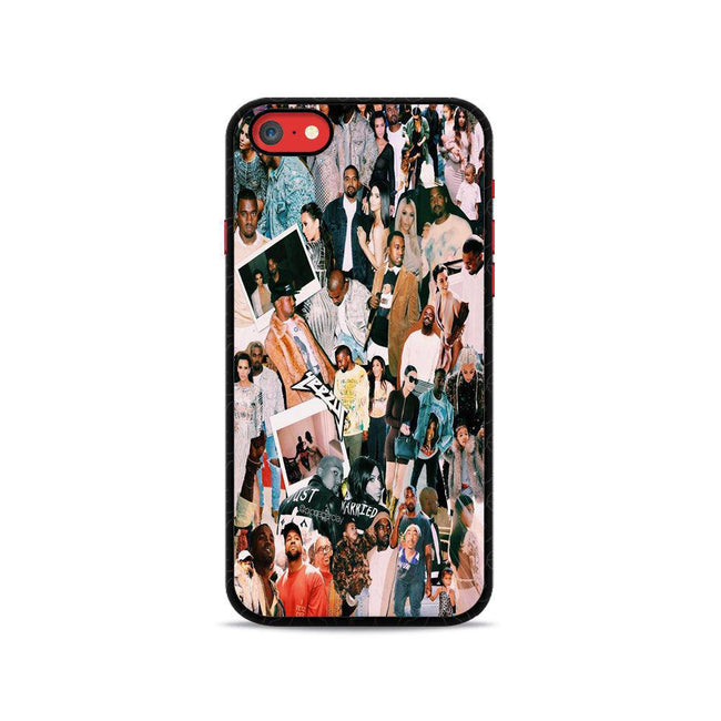 Collage Wallpapers Rappers iPhone SE 2020 2D Case - XPERFACE
