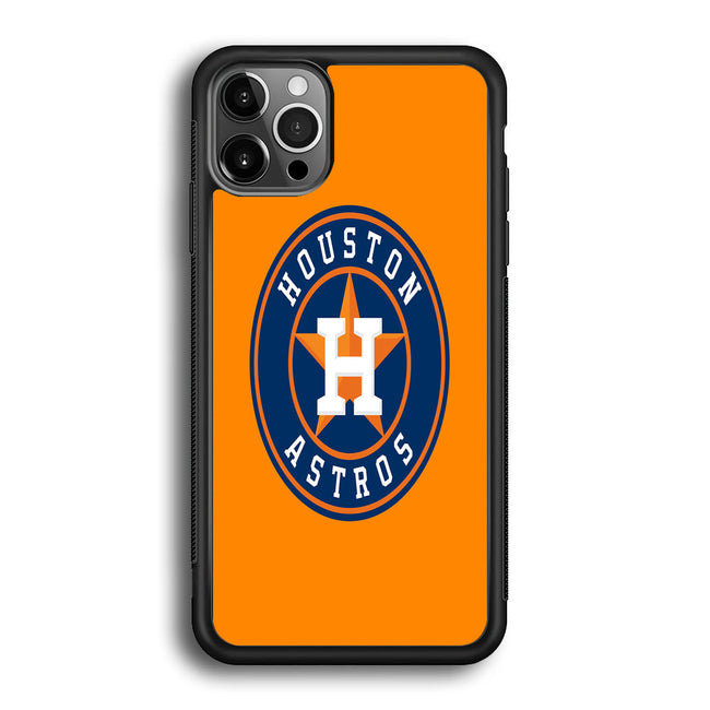 houston astros logo orange iPhone 11 pro case cover