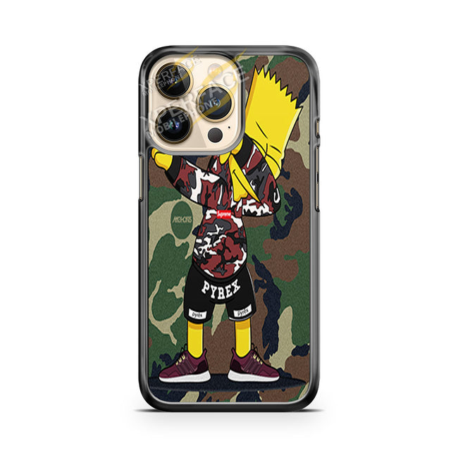 dab bart simpsons iPhone 14 Pro Case Cover