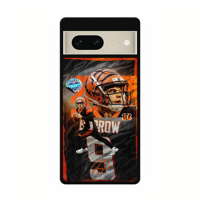 joe burrow google pixel 7 case cover