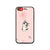 Cute Cat Pink iPhone SE 2020 2D Case - XPERFACE