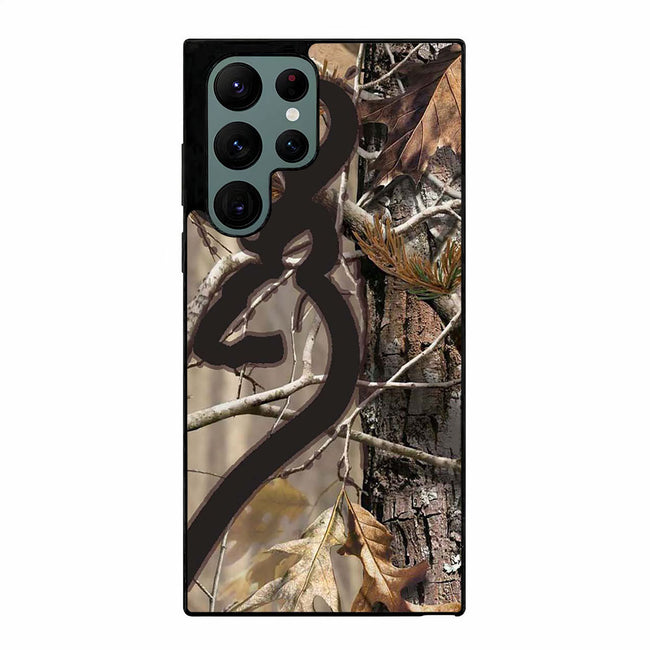 love browning deer camo real tree couple Samsung Galaxy S23 Ultra | Samsung Galaxy S24 Ultra case cover