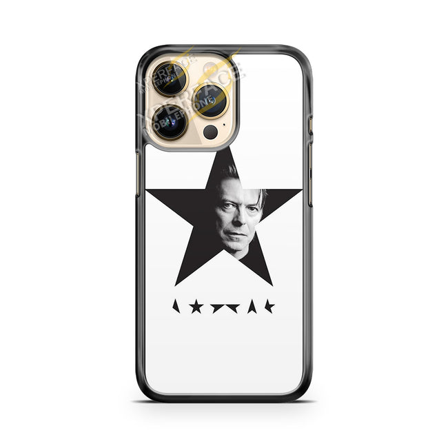 david bowie black star vice iPhone 14 Pro Case Cover