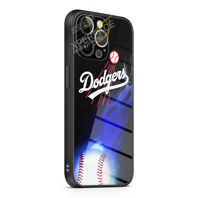 la dodgers baseball logo 1 iPhone 15 | iPhone 15 Plus | iPhone 15 Pro | iPhone 15 Pro Max Glass Case cover