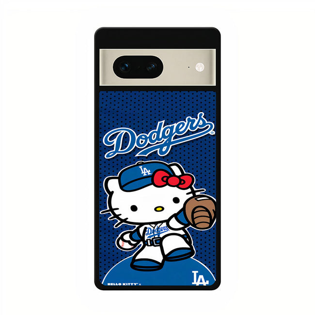 la dodgers hello kitty google pixel 7 case cover