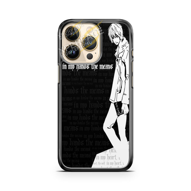 death note in my heart iPhone 14 Pro Case Cover