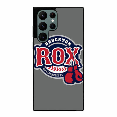 BROCTON ROX BASEBALL LOGO GRAY Samsung Galaxy S23 Ultra | Samsung Galaxy S24 Ultra case cover