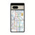 london tube map google pixel 7 case cover