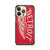 detroit red wings distressed logo iPhone 14 Pro Case Cover