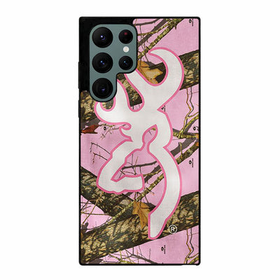 Browning Buckmark Pink Camo White Beach Towel Samsung Galaxy S23 Ultra | Samsung Galaxy S24 Ultra case cover