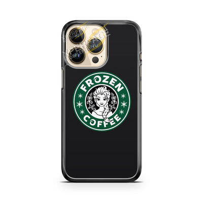 disney frozen starbucks coffee logo iPhone 14 Pro Case Cover