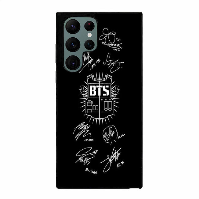 BTS ARMY SIGNATURE Samsung Galaxy S23 Ultra | Samsung Galaxy S24 Ultra case cover