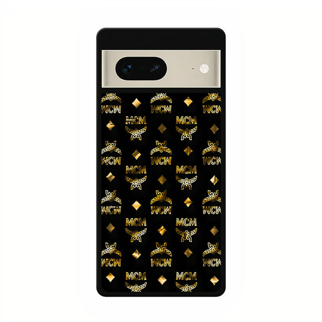 mcm worldwide logo google pixel 7 case cover