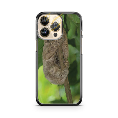 dolla dolla bill sloth hanging from tree iPhone 14 Pro Case Cover