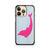 dolphin stripes pink iPhone 14 Pro Case Cover