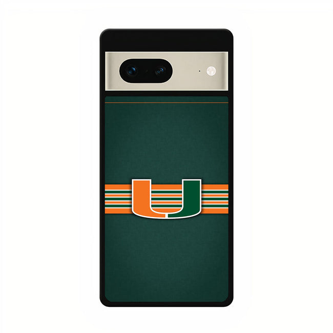 miami hurricanes new logo 2 google pixel 7 case cover