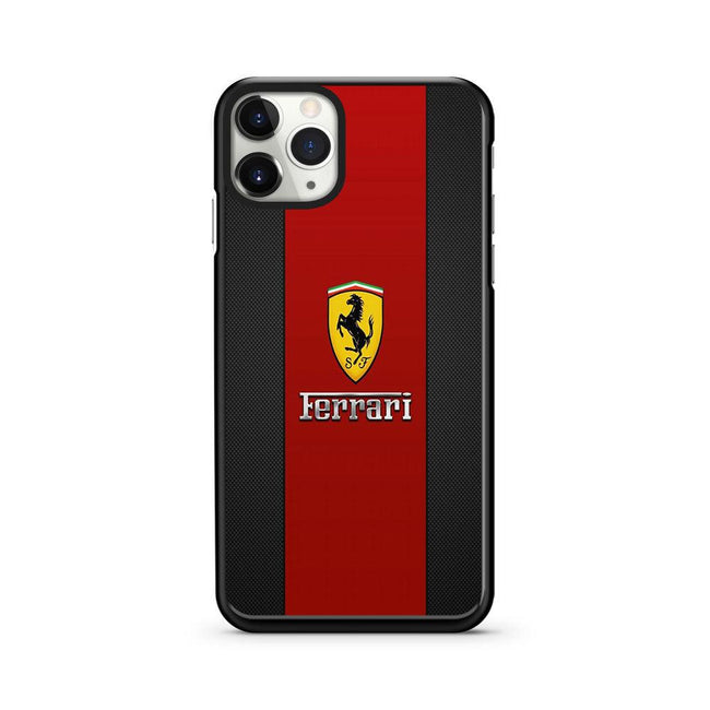 Ferrari Logo Red And Balck iPhone 11 Pro 2D Case - XPERFACE
