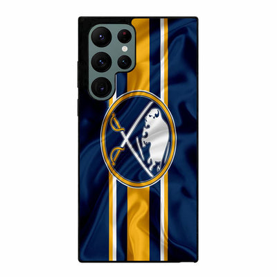 Buffalo Sabres logo on blue Samsung Galaxy S23 Ultra | Samsung Galaxy S24 Ultra case cover