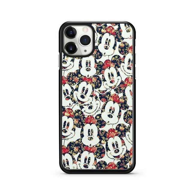 Floral Mickey Mouse iPhone 11 Pro 2D Case - XPERFACE