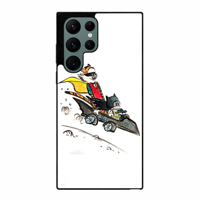 Calvin batman and Hobbes Robin Samsung Galaxy S23 Ultra | Samsung Galaxy S24 Ultra case cover