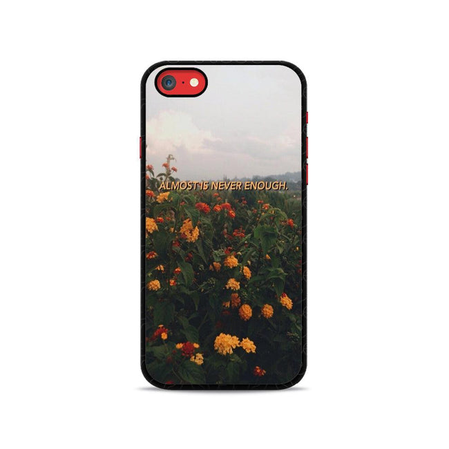 Flower Aesthetics Almost Is Never Enought iPhone SE 2020 2D Case - XPERFACE