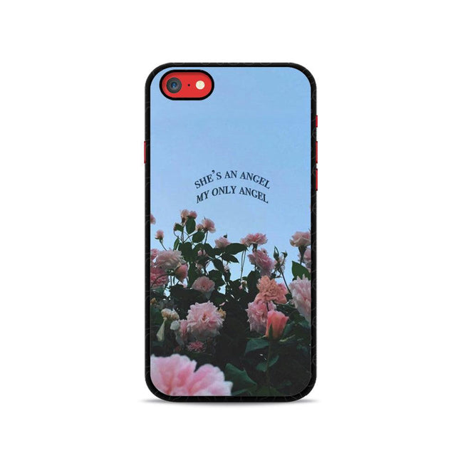 Flower Aesthetics She'S An Angel My Only Angel iPhone SE 2020 2D Case - XPERFACE