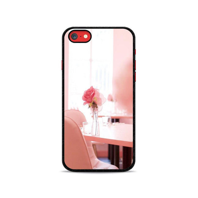 Flower Pink iPhone SE 2020 2D Case - XPERFACE