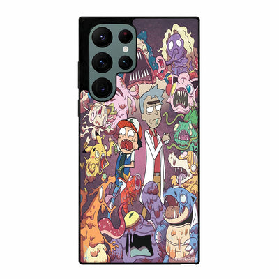 pokemon rick and morty Samsung Galaxy S23 Ultra | Samsung Galaxy S24 Ultra case cover