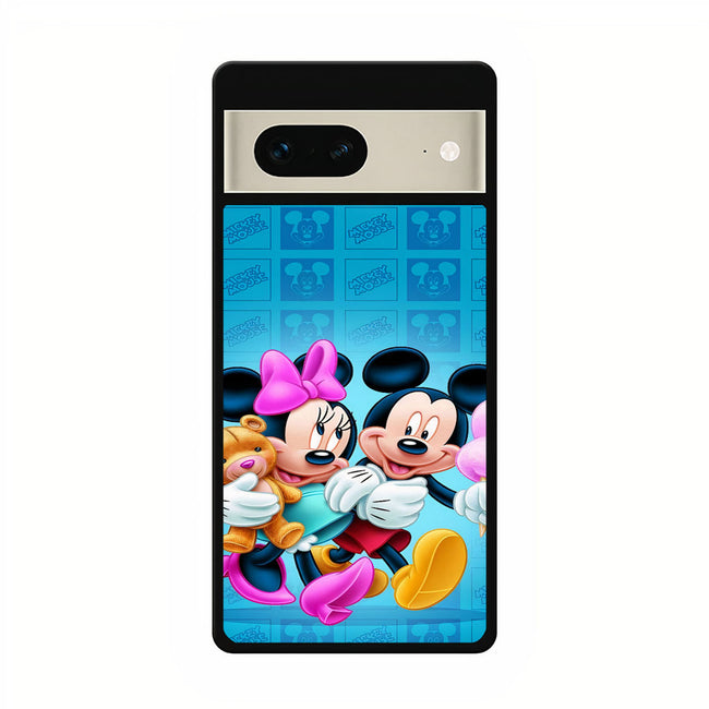 mickey minnie mouse google pixel 7 case cover