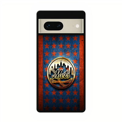 new york mets flag google pixel 7 case cover