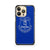 everton fc logo blue iPhone 14 Pro Case Cover